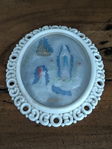 Ancienne plaque religieuse - plaque,