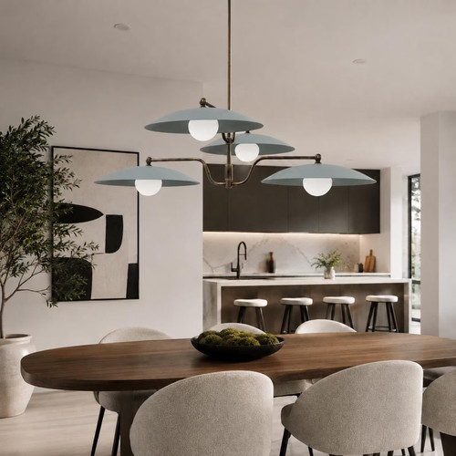 Lustre stilnovo laiton - lustre,