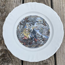 Winterling Decorative Plate Les Baladeurs De Petit-Rederching Bavaria Germany