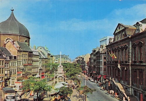 Belgique liege place marche - belgique, du