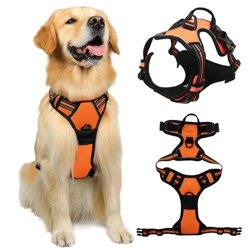 Harnais chien anti traction - harnais,
