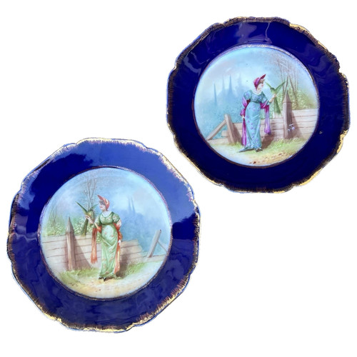 Assiettes anciennes haviland - 2,