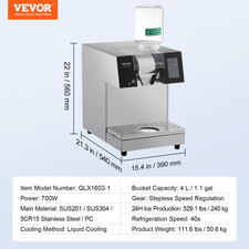 VEVOR Machine À Râper La