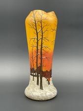 Art Nouveau Legras vase unsigned height 28 cm
