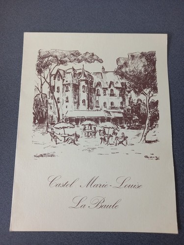 Ancien porte menu - ancien,