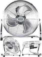 Ventilateur de sol métallique