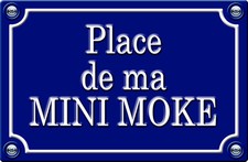 PLACE DE MA MINI MOKE - 29cm