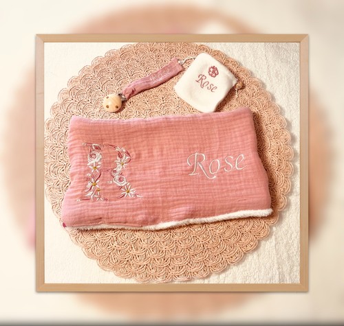 Plaid bébé personnalisé