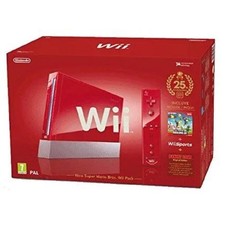 Console Nintendo Wii Rouge 25th Anniversary 