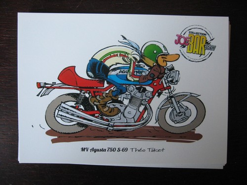 Carte postale joe - carte, bar