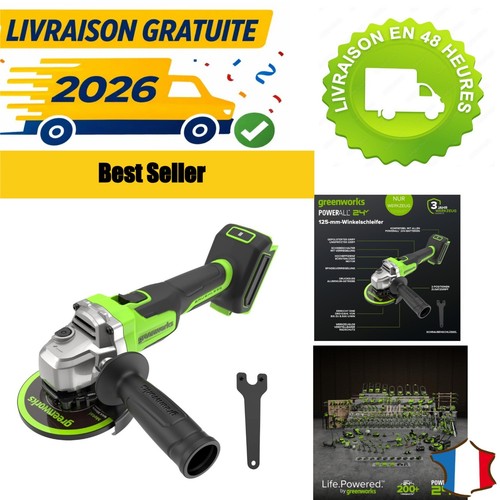 Greenworks meuleuse angle - greenworks,