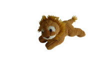 Doudou peluche lion comme neuf Pairi Daiza