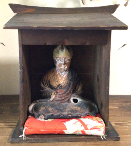 Statue bouddhiste poterie - statue, en
