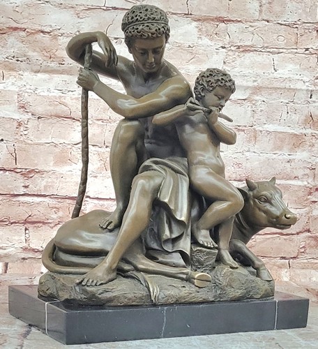 Sculpture bronze hercules - sculpture,
