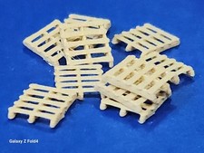 Neuf Bois Couleur Palettes N Gauge 1:148 Échelle Modèles Train Chemin (20 Pack)