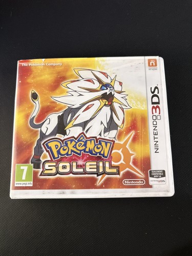 Jeu 3ds pokémon soleil - 3ds,