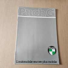 1980 Brochure PUCH  - Classe G