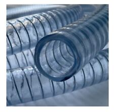TRANSPARENT SPIRAL STEEL PIPE USE FOOD WATER OR FUEL