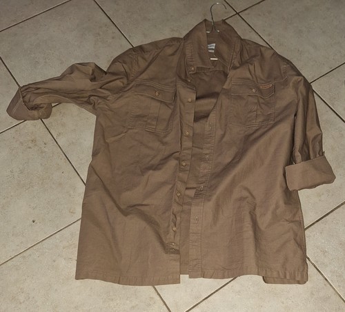 Chemise trappeur marron - chemise, xl