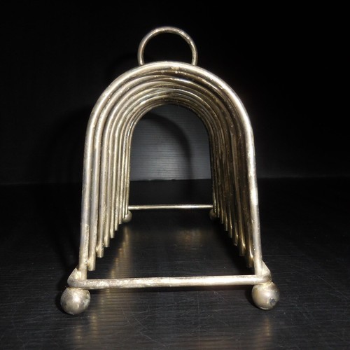 N23 silver metal toaster - metal,