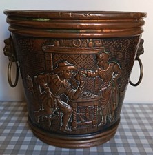 Ancien beau seau / cache-pot