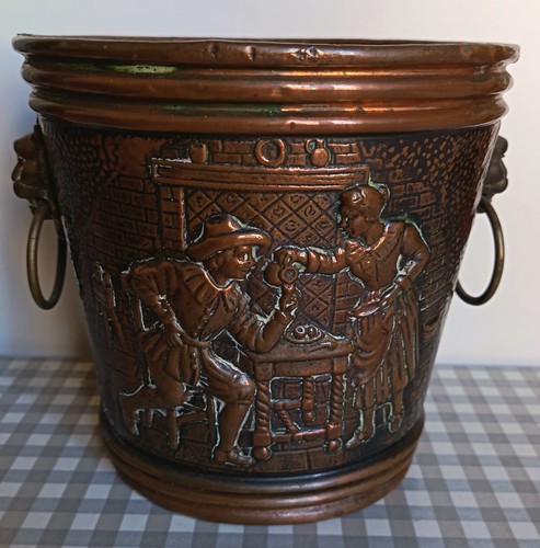 Ancien beau seau - /, cache-pot