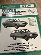Revue technique RENAULT 18 TS