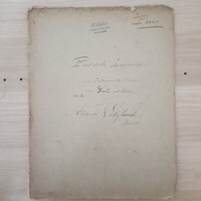 Lot de deux partitions