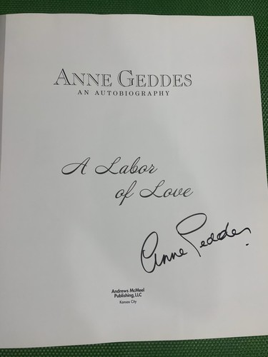 Anne geddes signed - geddes,
