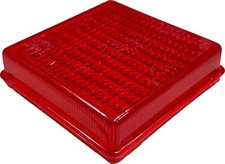 CABOCHON CARRÉ BROUILLARD adaptable Ifor Williams Réf PO6770/F - 95 x 95 x 25mm