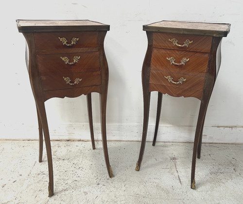 Paire petites commodes - de,