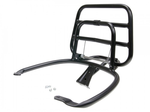 Support top case noir pour
