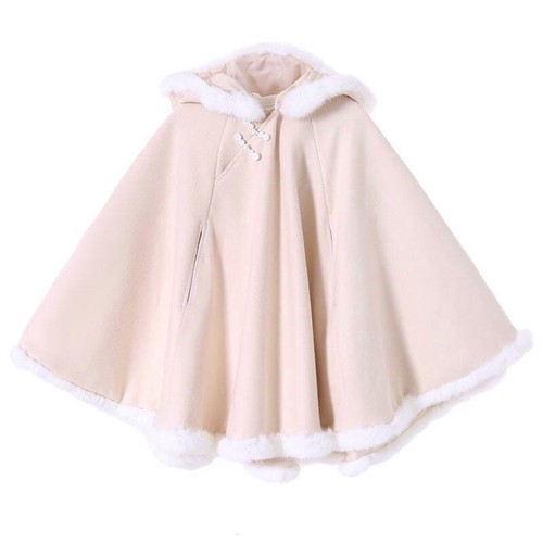 Femme cape capuche veste - cape,