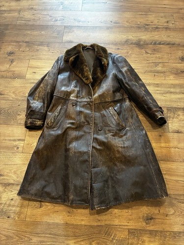 Vintage 1920s 1930s horsehide - 1930s,