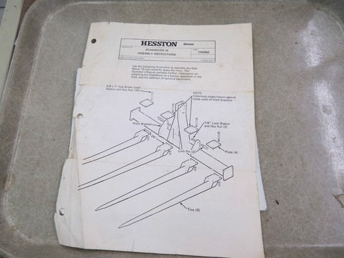 Hesston farm equipment - hesston,