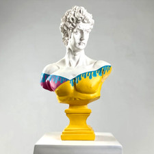 Sculpture David faite à la