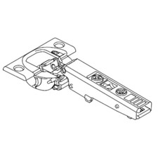 1x IKEA Soft-Closing Hinge, UTRUSTA METHOD GALANT 122166