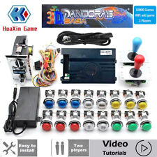 Pandora Saga EX 10000 in 1 , games DIY arcade cabinet HDMI / VGA WIFi  LED