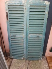 volets perisienne bois ancienne