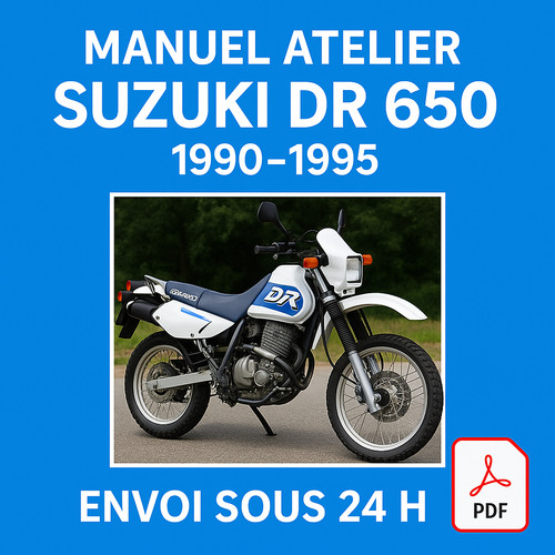 Manuel atelier suzuki 650 - atelier,