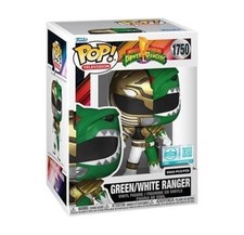 Funko Pop Exclusive Green White Ranger # 1750 Power Rangers LE 9500 CONFIRMED