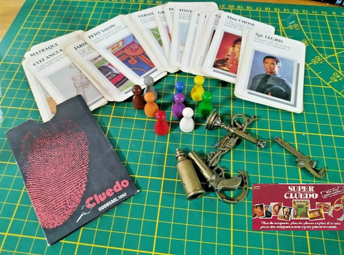 Pour super cluedo - pour, choix