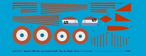 Peddinghaus decals 4571 - peddinghaus-decals, 1/48