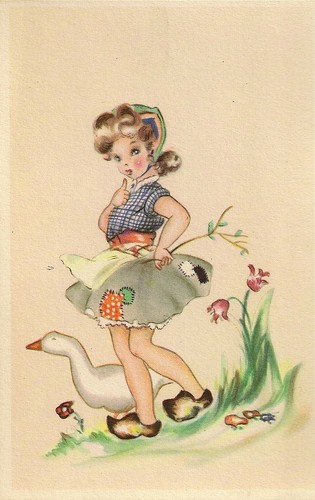 Carte postale fantaisie - postale,