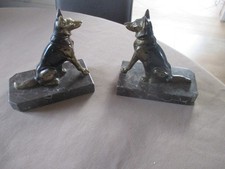 PAIRE DE SERRE LIVRES ART DECO