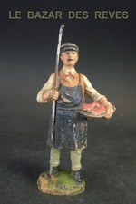 ELASTOLIN.  Gardien de zoo en composition. (10,5 centimètres)