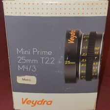 Veydra Mini Prime 25mm - T2.2 - M4/3 - Cinema Lens - Micro Four Thirds