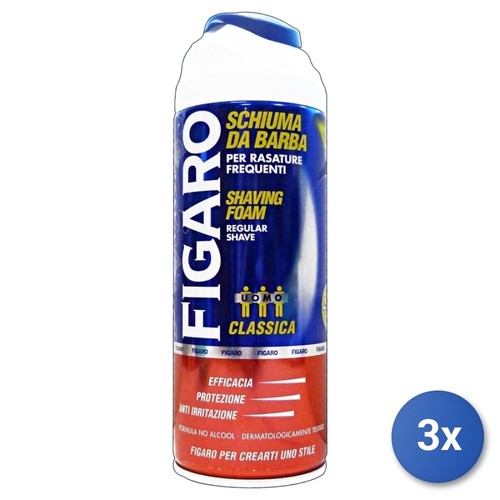 Figaro mousse raser 400 - 3x, À