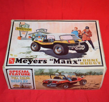 Round 2 AMT Meyers Manx Dune Buggy Model Kit Open Box Started As Is