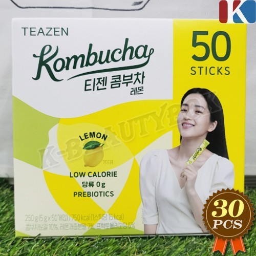 Teazen kombucha lemon - kombucha, x
